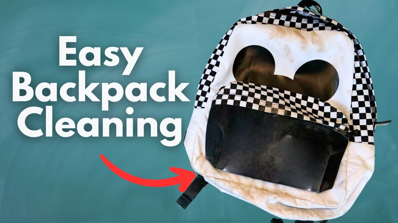 Clean That Up | The Right Way to Clean A Backpack